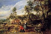 Peter Paul Rubens The Farm at Laken USA oil painting artist